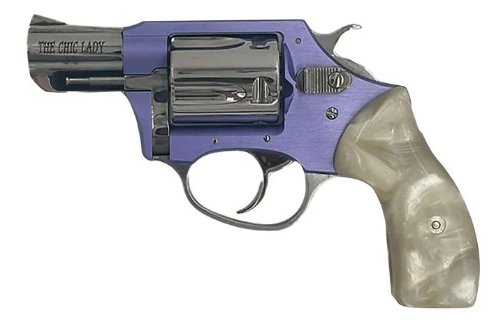 Charter Arms Chic Lady Lavender 38 Special Revolver - 5 Rounds | 2" Barrel | Polymer Grips | 3-Dot Sights
