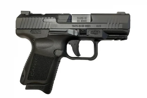 Canik TP9 Elite Subcompact Blue/Black 9mm Pistol - 15+1 Rounds | 3.6" Barrel | Polymer Grips | 3-Dot Sights