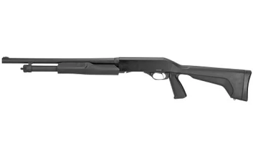 Stevens 320 Security Black/Pistol Grip 12 Gauge Shotgun - 5 Rounds | 18.5" Barrel | 3" Chamber | Pistol Grip Stock | Synthetic