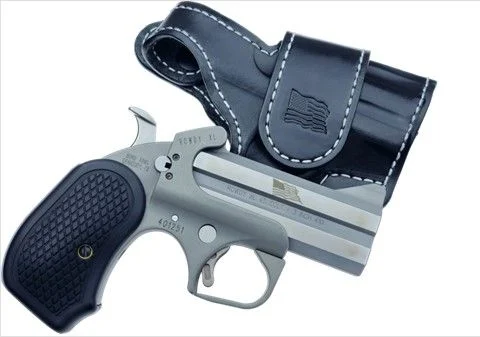 Bond Arms Rowdy XL Flag 410 Bore | 45 Colt Derringer - 2 Rounds | 3.5" Barrel | Stainless/Silver