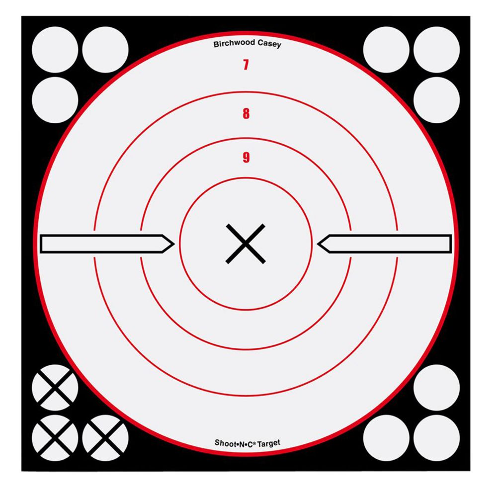 Birchwood Casey 34802 Shoot-N-C Bull''s-Eye 6 Target