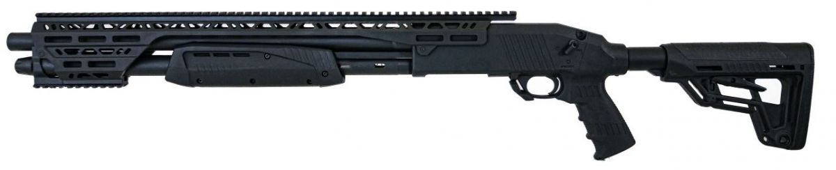 Standard Manufacturing SP-12 12 Gauge Shotgun - 7+1 Rounds | 18.5" Barrel | 3" Chamber | Telescoping Stock | Synthetic | Blue/Black