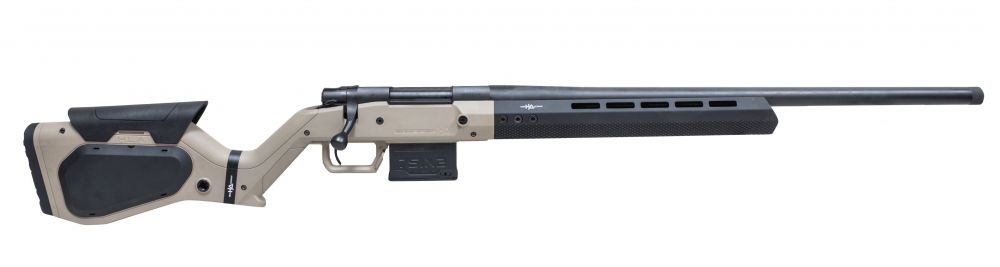 Howa-Legacy HERA H7 308 Win HVY TAN Threaded Barrel - 5+1 Rounds | 24" Barrel