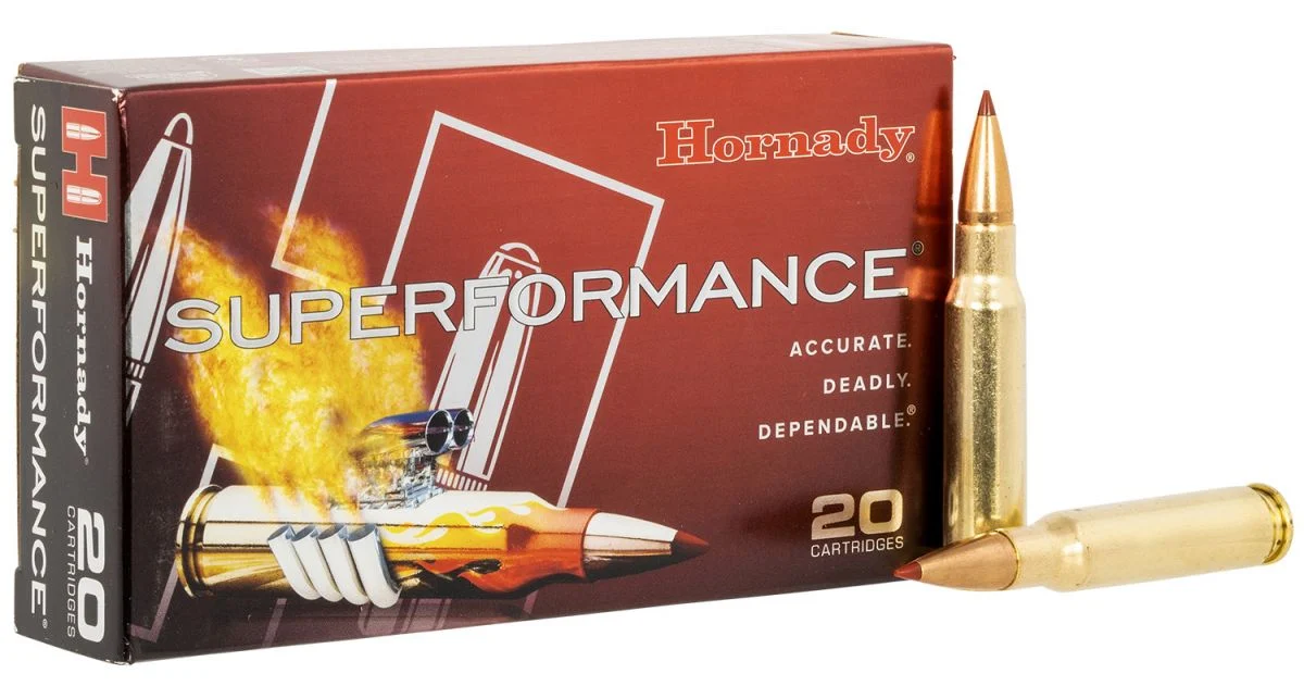 Hornady SuperFormance 308 Win 150grCX SPF 20rd box - Brass Casing