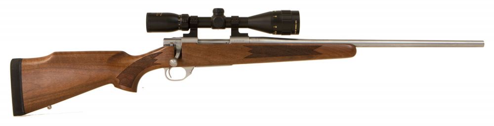 Howa-Legacy 1500 Standard Hunter 6.5 CRD 5+1 22" Threaded Barrel Walnut Stainless Steel Right Hand