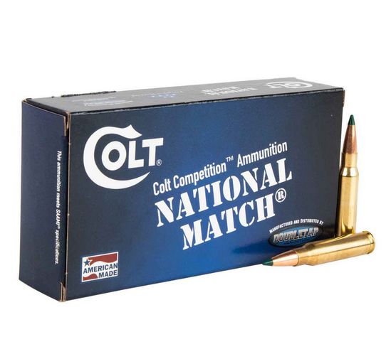 COLT AMMO COMPETITION .308 Winchester 155GR FMJ 20/50 - Brass Casing