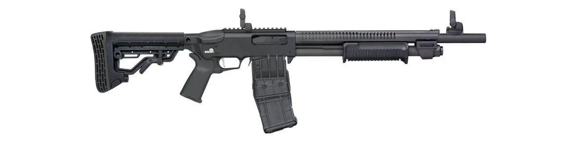 Mossberg & Sons 590RM Mag-Fed 12ga 18.5" Barrel, 10rd Magazine