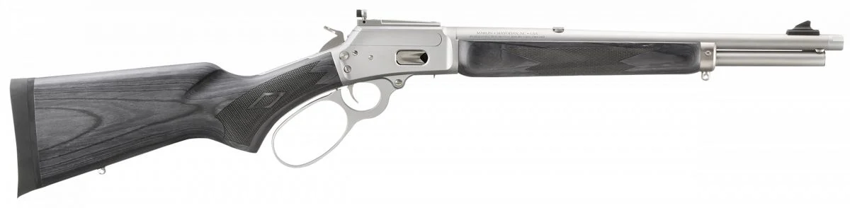 Marlin 1894 Trapper .44 Magnum Lever Action Rifle - 8 Rounds | 16.1" Barrel | Black Laminate Stock | Stainless/Silver