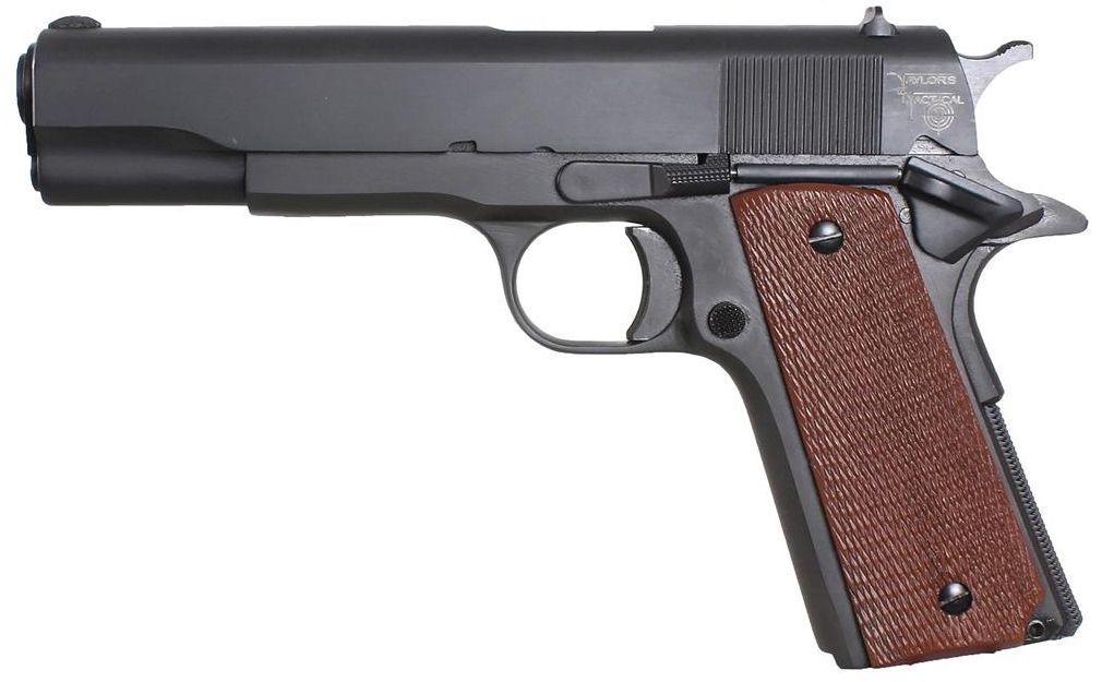 Taylor's & Company 1911 Traditional 45 ACP Pistol - 7+1 Rounds | 5" Barrel | Blue/Black