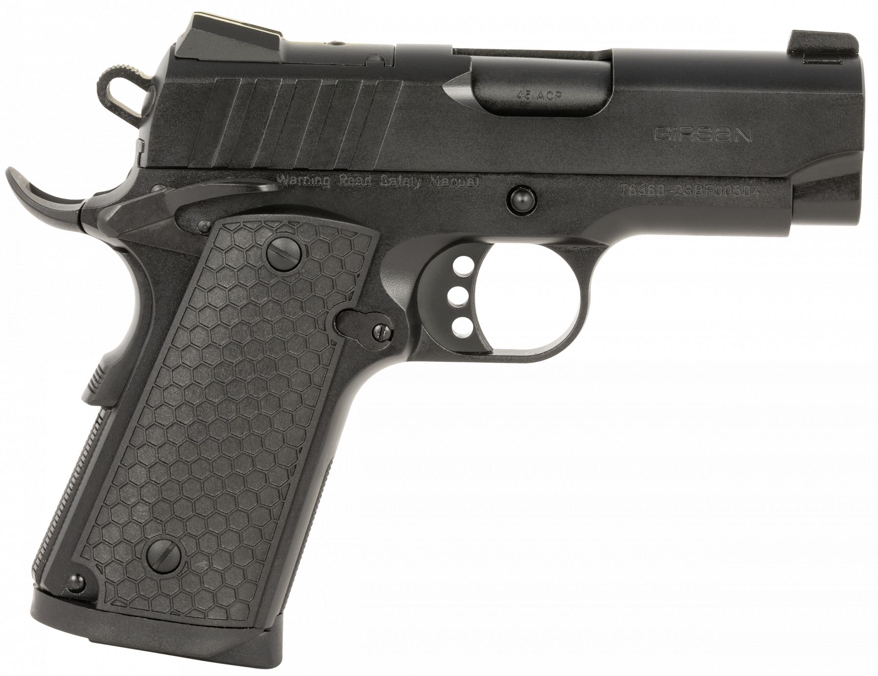 Girsan MC1911SC .45 ACP 3.4" 6rd - 6+1 Rounds | 3.4" Barrel