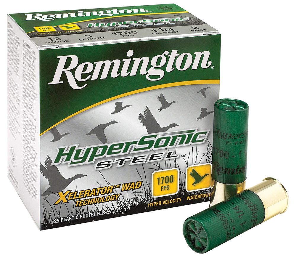 Remington Ammunition HyperSonic 12 Gauge 3.50" 1 3/8 oz 4 Shot 25 Bx/ 10 Cs
