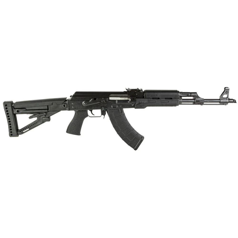Zastava Arms ZPAP M70 Hogue Handguard 7.62 x 39mm AK47 Semi Auto Rifle - 30 Rounds | 16.5" Barrel | Blue/Black