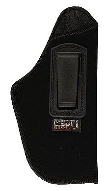 U. Mike's INSIDE PANT HOLSTR RH 15BLK - Black Color | 3.75-4.5" Barrel Large Auto Gun Mod | Suede Material | Any Model