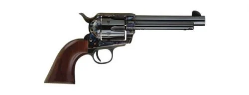 Cimarron Frontier Pre-War 5.5" 45 Long Colt Revolver - 6 Rounds | 5.5" Barrel | Wood Grips | Case Hardened | 3-Dot Sights