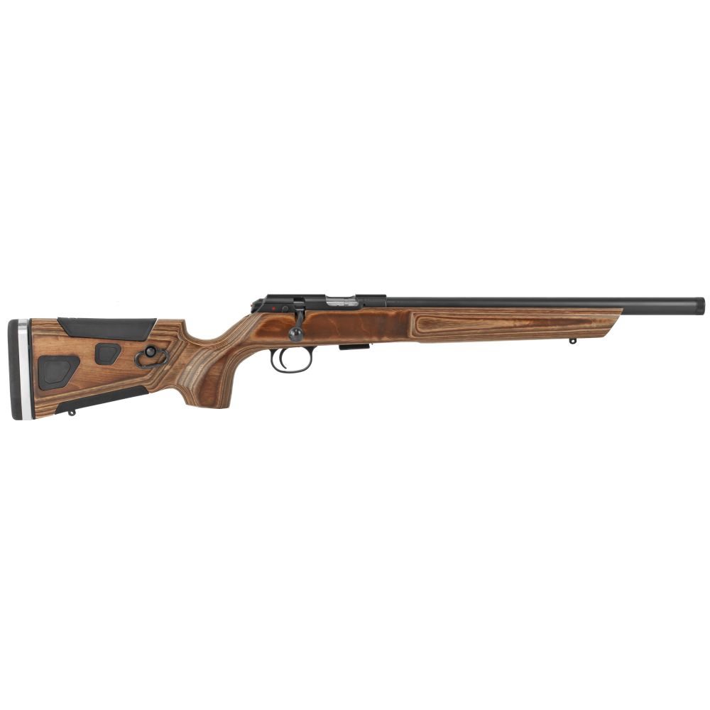 CZ 457 At-One Varmint Suppressor Ready 22 Long Rifle 16.5" Threaded Bolt Action Rifle - 5+1 Rounds | 16.5" Barrel | Blue/Black