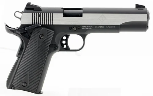 American Tactical GSG M1911 22 Long Rifle Pistol - 10 Rounds | 5" Barrel | Polymer Grips | Blue/Black | 3-Dot Sights