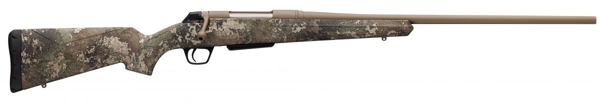 Winchester XPR Hunter True Timber Strata .223 Remington - 5+1 Rounds | 22" Barrel | Camo Stock | FDE/Tan