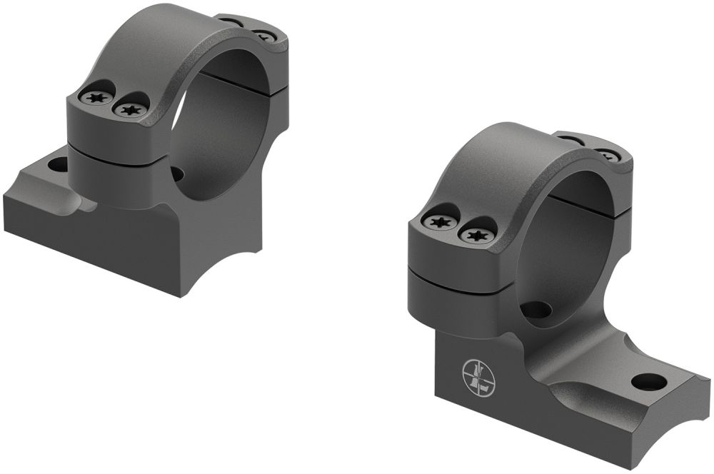 Leupold BackCountry Base/Ring Combo Savage 110/10 with Round Receiver Medium 2 Piece 1" Black Matte