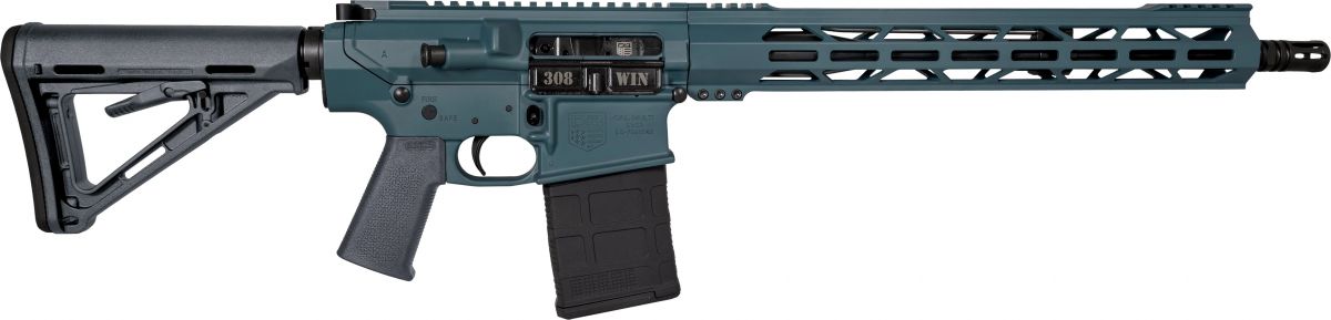 Diamondback DB10 .308 Win Jesse James Civel Defense Blue Cerakote Semi-Auto Rifle - 20 Rounds | 16" Barrel