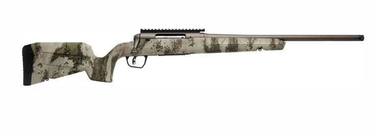 Savage Axis 2 Pro 308 Win Left Hand - 4+1 Rounds | 20" Barrel | Camo Stock | Synthetic | Bronze