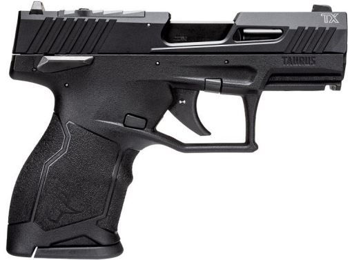 Taurus TX22 Compact .22LR 3.6" Black No Manual Safety Threaded Barrel - 13+1 Rounds | 3.6" Barrel | Blue/Black