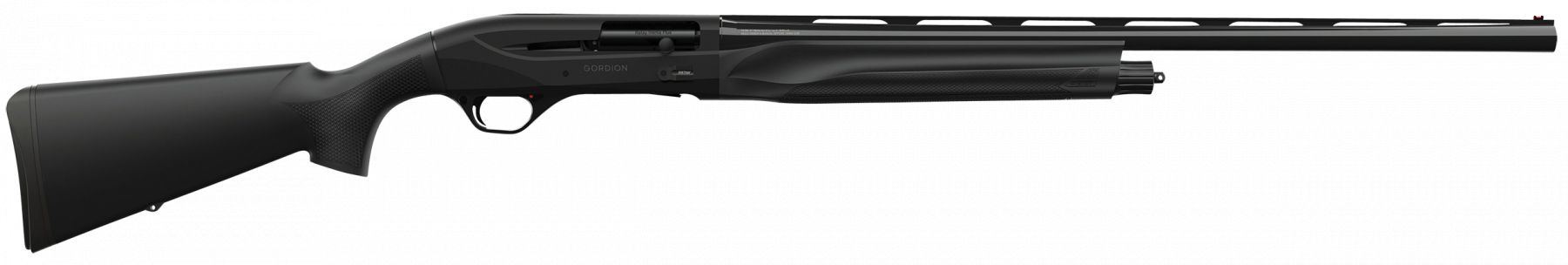 Retay Gordian Waterfowl Inertia Plus 12GA 28" Left Hand Black - 4+1 Rounds | 28" Barrel | 3" Chamber | Black Stock | Synthetic | Blue/Black