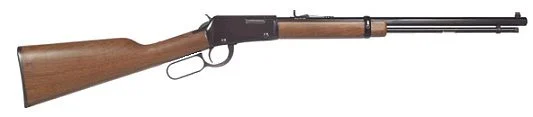 Henry Lever Action .22 Magnum Rifle - 11+1 Rounds | 20" Barrel | Wood Stock | Blue/Black