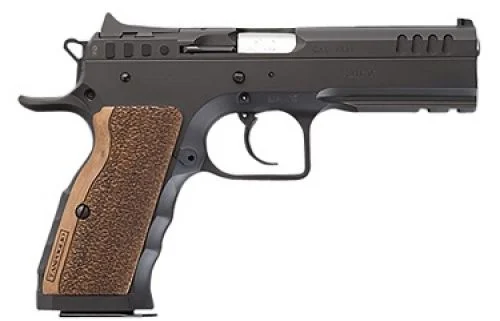 Italian Firearms Group Limited Pro 40 S&W 4.80" 14+1 Hard Chrome Steel Brown Polymer Grip - 14+1 Rounds | 4.8" Barrel | Polymer Grips | Hard Chrome