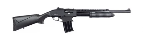 Rock Island Armory VRPA40 Tactical 12 Gauge Shotgun - 5+1 Rounds | 20" Barrel | 3" Chamber | Black Synthetic Stock | Synthetic | Blue/Black