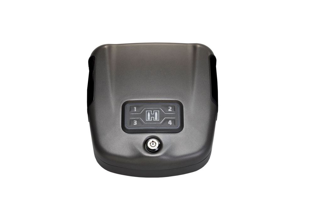 HORN RAPID SAFE SHOTGUN WALL LOCK RFID - Black Color | Electronic Entry | Gun Safe Type