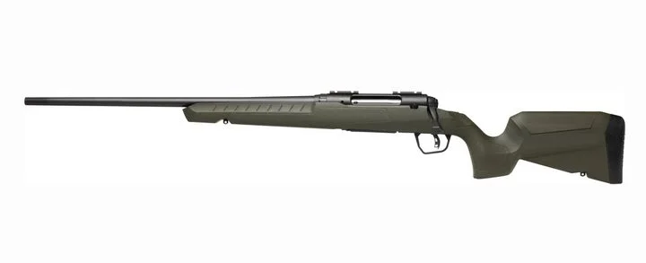 Savage Axis 2 Green Compact 6.5CREED 20 Left Hand - 4+1 Rounds | 20" Barrel | Green Stock | Synthetic | Blue/Black