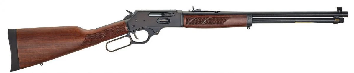 Henry Steel Lever Action Side Gate .30-30 Win 20" Walnut Stock - 5 Rounds | 20" Barrel | American Walnut Stock | Wood | Blue/Black