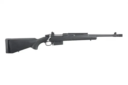 Ruger Gunsite Scout 350 Legend 16.5" Matte Black - 5+1 Rounds | 16.5" Barrel | Black Synthetic Stock | Synthetic | Blue/Black