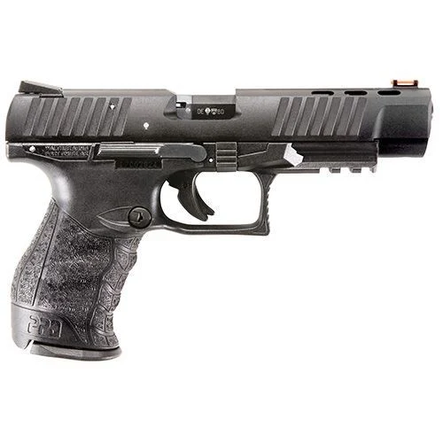 Walther Arms PPQ 5" 22 Long Rifle Pistol - 12 Rounds | 5" Barrel | Polymer Grips | Blue/Black | 3-Dot Sights