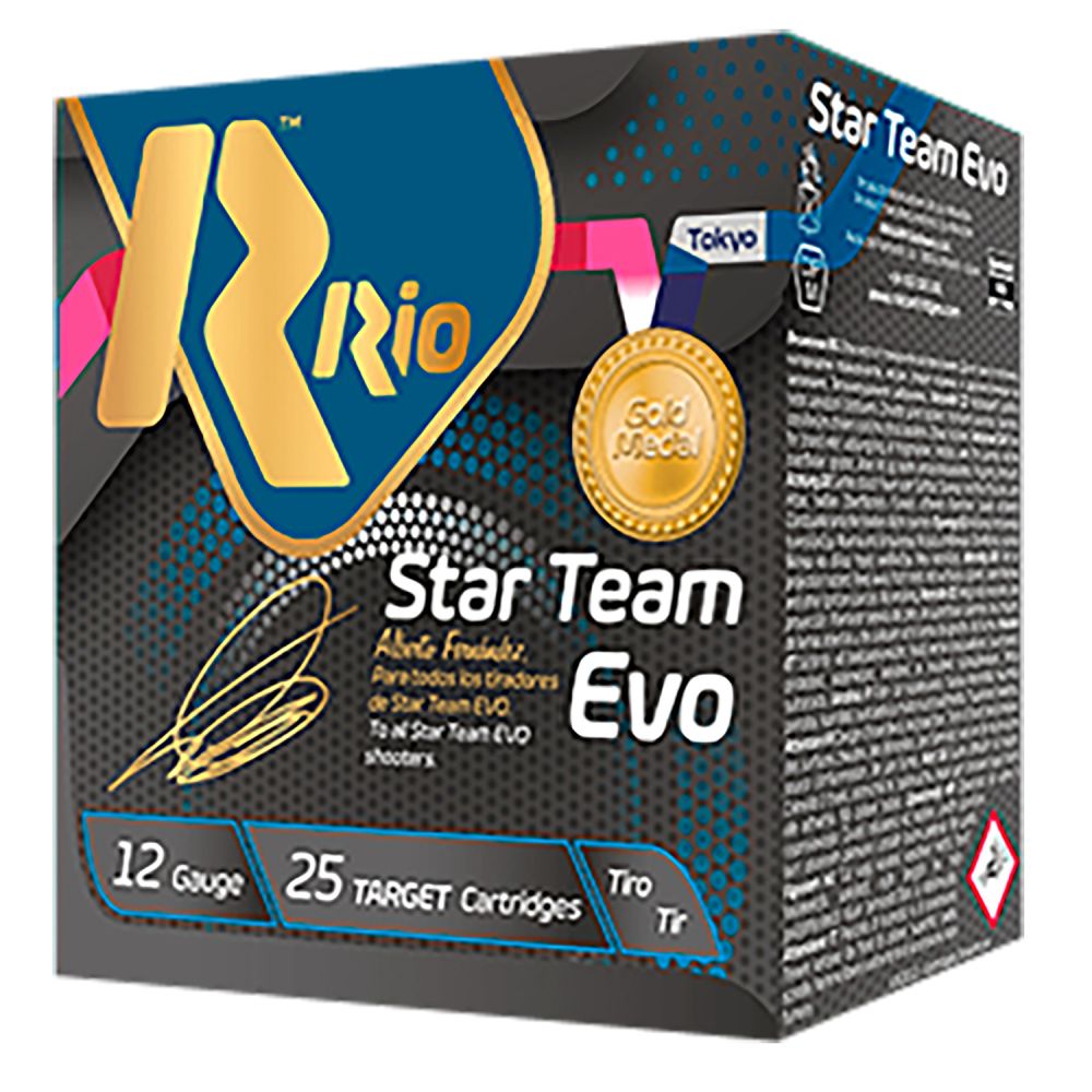 Rio Star Team Target 12ga Ammo1oz #8 1280fps25rd box