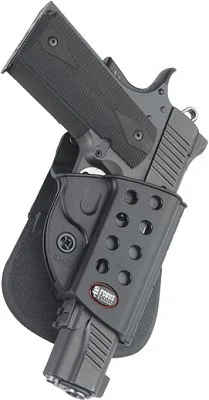 Fobus Standard Evolution Belt Holster For H&K USP .45 Full S - Black Color | HK USP 45 Gun Mod | Plastic Material | Belt Type