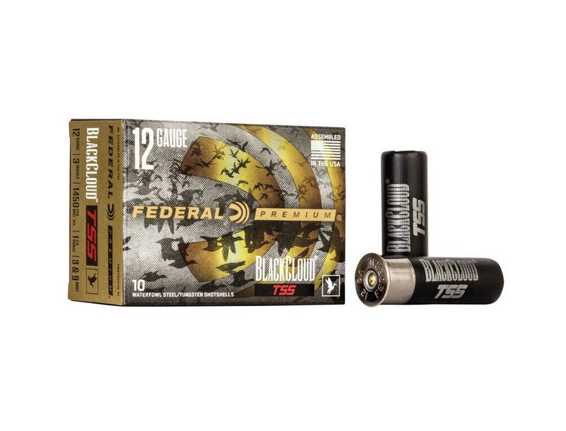 Federal Black Cloud TSS 12 GA 3" 1 1/4 oz 3,9 Round 10 Bx/ 10 Cs