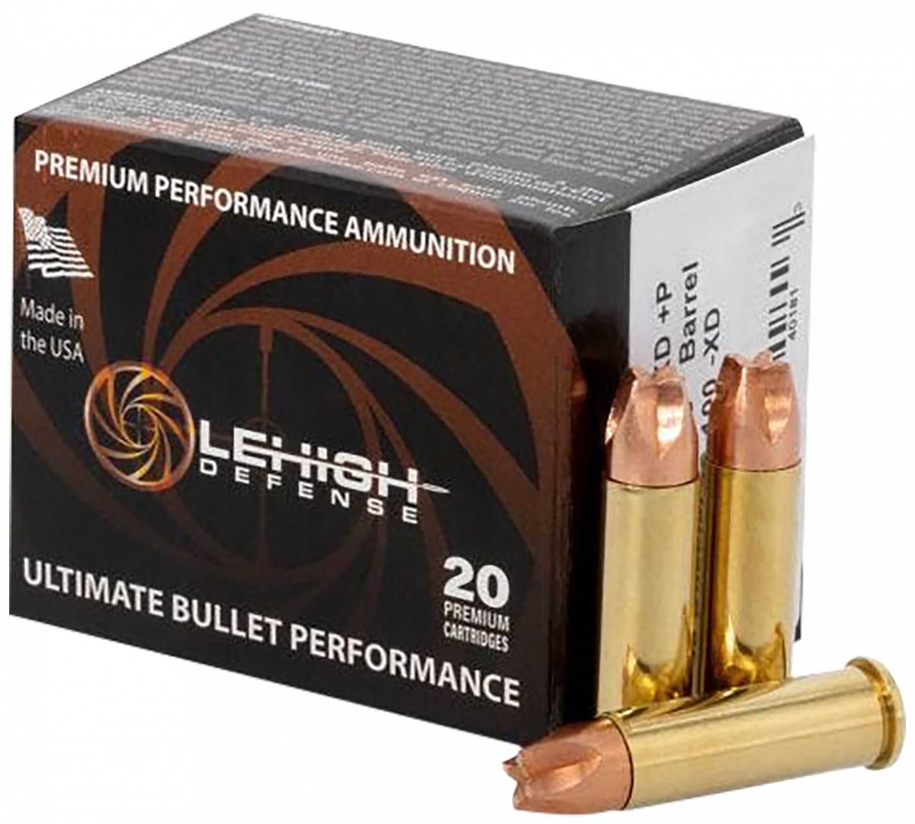 Wilson Combat 38Special+P 100gr 20 Per Box/10 Case - Brass Casing