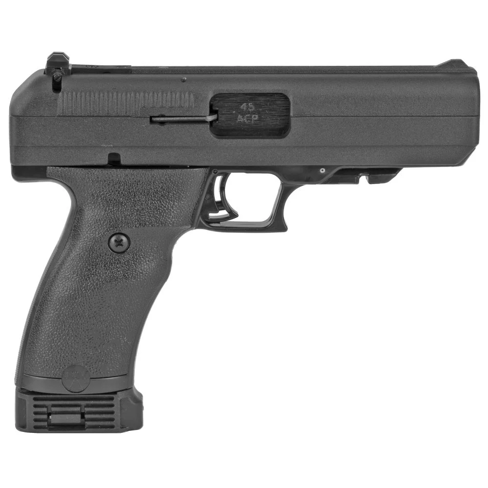 Hi-Point JHP45 Pistol .45 ACP Black 4.5 in. 9+1 rd. - 9 Rounds | 4.5" Barrel | Polymer Grips | Blue/Black | 3-Dot Sights