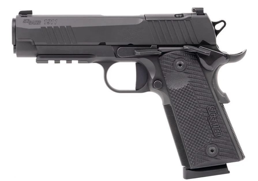 SIG SAUER 1911 X Carry 45 ACP Semi Auto Pistol - 8+1 Rounds | 4.25" Barrel | Blue/Black | Night Sights