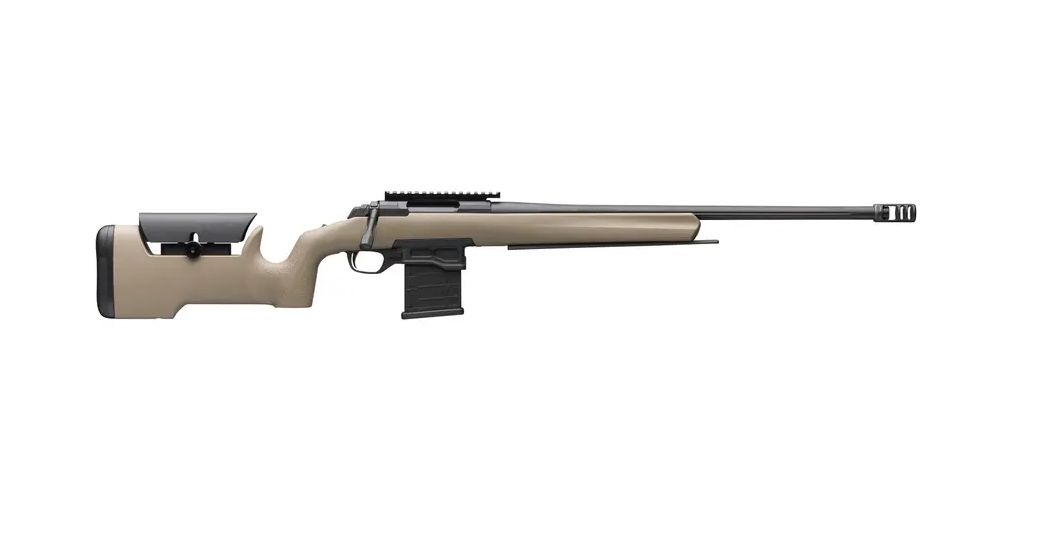 Browning X-Bolt Target Max Competition Lite, 308 WIN, 22" barrel, Short action, 10 rounds - 3 Rounds | 22" Barrel