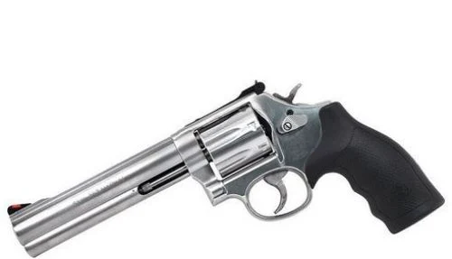 Smith & Wesson Model 686 6" 357 Magnum Revolver - 6 Rounds | 6" Barrel | Polymer Grips | Stainless/Silver | 3-Dot Sights