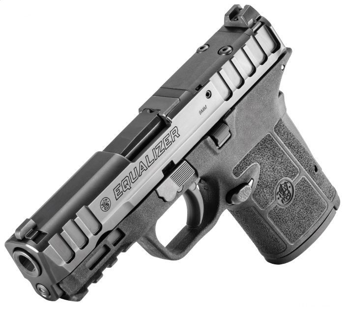 Smith & Wesson Equalizer Optic Ready 9mm No Thumb Safety - 15+1 Rounds | 3.675" Barrel | Blue/Black | 3-Dot Sights