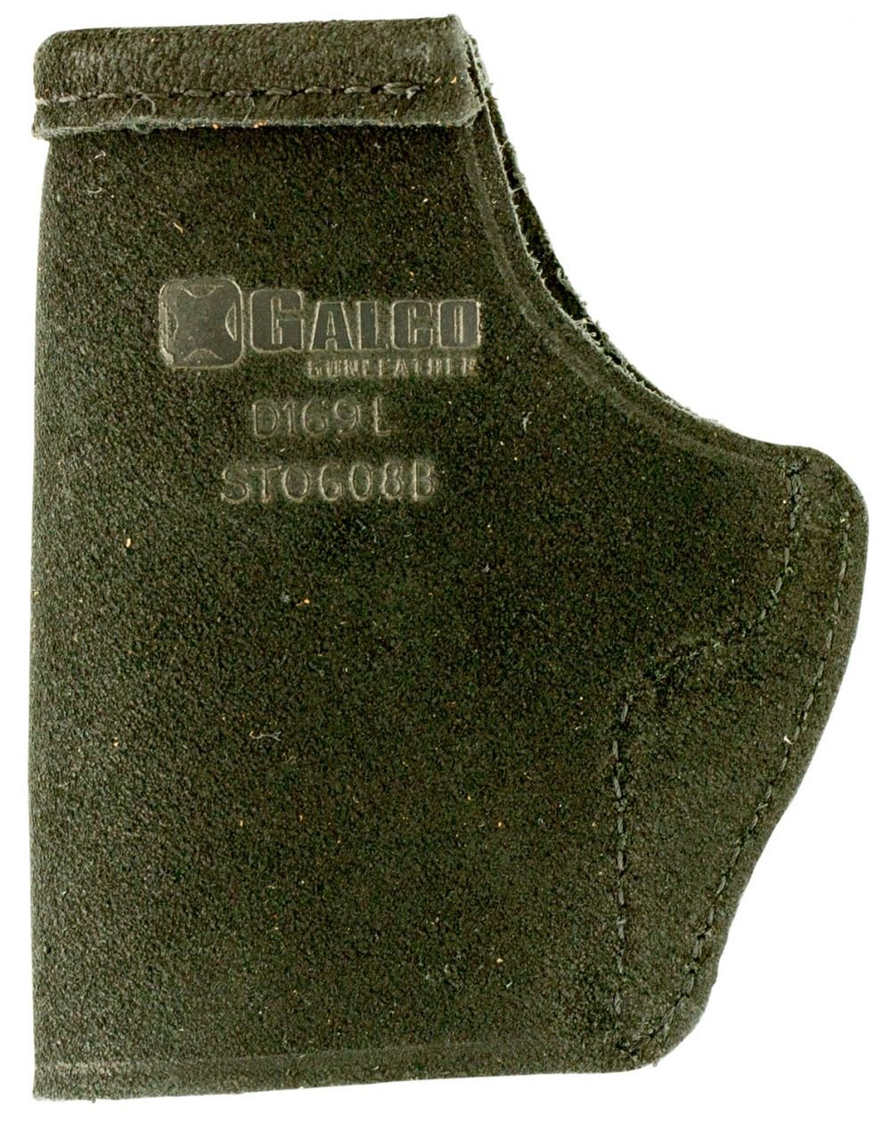 GALCO STOW-N-GO HOLSTER For Glock 43 RUG LC9 KAHR PM - Black Color | Suede Material