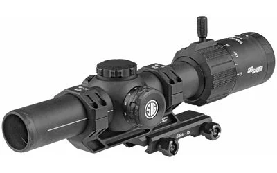 Sig Sauer Tango-MSR LPVO 1-6x 24mm BDC6 Reticle Rifle Scope - 3.93" - 3.74"Eye Relief | 124.80 - 19.60 ft @ 100 ydsField of View | 1-6xAdjust
