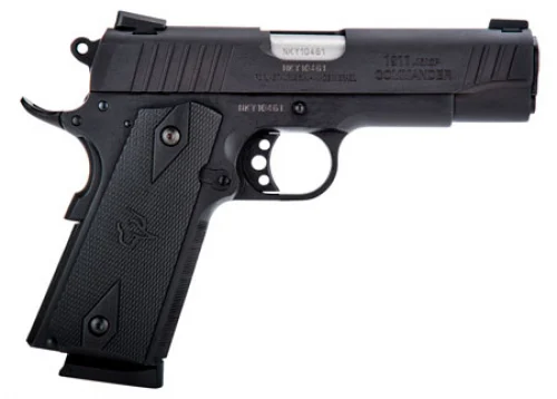 Taurus 1911 Commander 45 ACP Pistol - 8+1 Rounds | 4.25" Barrel | Polymer Grips | Blue/Black