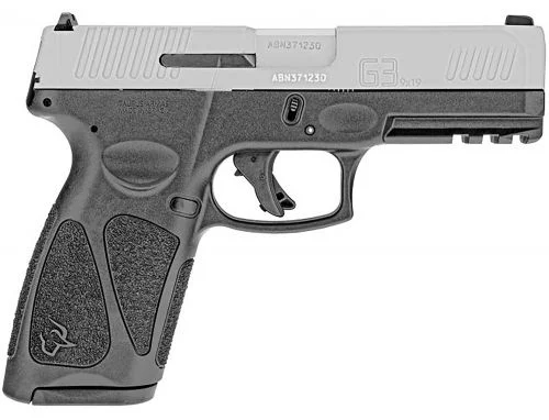 Taurus G3 9mm, 4.0" Barrel, Stainless, 15 Rounds - 15 Rounds | 4" Barrel | Polymer Grips | Stainless/Silver | 3-Dot Sights