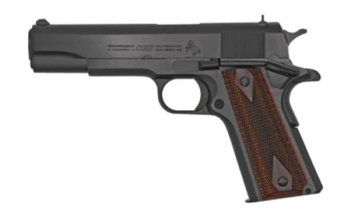 Colt 1911C Government 45 ACP Semi Auto Pistol - 7+1 Rounds | 5" Barrel | Blue/Black