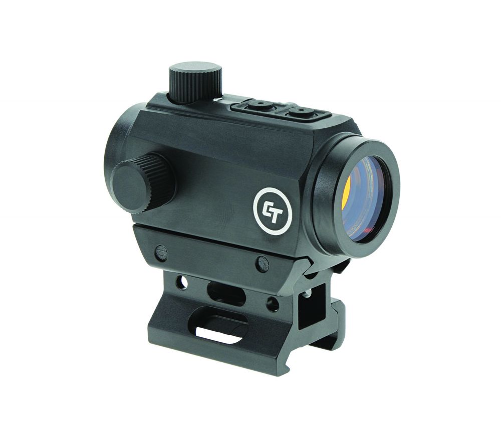 Crimson Trace CTS-25 Compact 4 MOA Aiming Red Dot Sight - CR2032 Battery | Matte Black