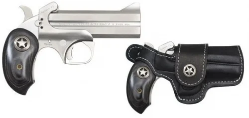 Bond Arms Ranger II 410/45 Long Colt Derringer - 2 Rounds | 4.25" Barrel | Polymer Grips | Stainless/Silver